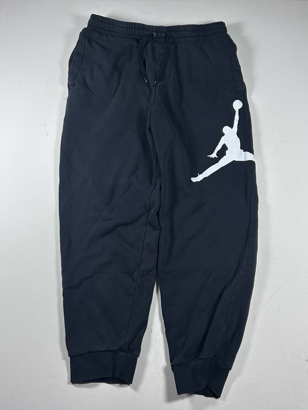 Air Jordan Sweatpants Mens L Black Jumpman Logo